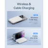 Mini powerbank 5000mAh 20W + kabel USB-C 20V / 3A biały