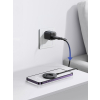 Bezprzewodowa ładowarka magnetyczna 15W z kablem USB / USB-C czarna