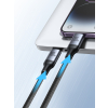 2w1 Kabel przewód Speedy Series USB-C - USB-C / iPhone Lightning 100W 1.5m czarny