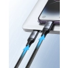 2w1 Kabel przewód Speedy Series USB-C - USB-C / iPhone Lightning 100W 1.5m czarny