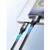 2w1 Kabel przewód Speedy Series USB-C - 2x USB-C 1.5m czarny