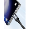 2w1 Kabel przewód Speedy Series USB-C - 2x USB-C 1.5m czarny