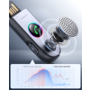 Samochodowy bezprzewodowy odbiornik nadajnik Audio USB AUX JR-CB6 szary