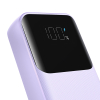 Mini powerbank 20000mAh z wbudowanymi kablami JR-PBC07 30W jasno fioletowy