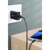 Kabel przewód USB 3.0 - USB-C 3A 1m czarny