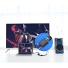 Adapter przejściówka HDMI - VGA micro USB AUX audio 3.5 mm mini jack czarny