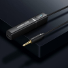 Transmiter Bluetooth 5.0 bezprzewodowy adapter audio 3.5 mm mini jack czarny