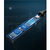 Transmiter Bluetooth 5.0 bezprzewodowy adapter audio 3.5 mm mini jack czarny