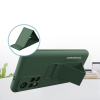 Silikonowe etui z podstawką etui Xiaomi Poco M4 Pro 5G Kickstand Case różowe