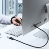 Przedłużacz przejściówka kabla USB-A 3.0 5Gb/s 0.5m czarny