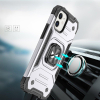 Etui pancerny pokrowiec do iPhone 14 uchwyt magnetyczny Ring Armor srebrny