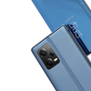 Błyszczące etui z klapką do Xiaomi Redmi Note 12 5G / Poco X5 Pro 5G Clear View Case niebieski