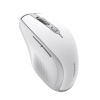 Ergonomiczna bezprzewodowa mysz myszka do komputera MU101 Bluetooth 2.4 GHz biała