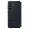 Oryginalne etui pokrowiec do Samsung Galaxy S23 FE kieszeń na kartę Smart View Wallet czarne