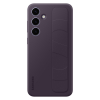 Oryginalne etui pokrowiec do Samsung Galaxy S24+ z uchwytem i podstawką Standing Grip Case ciemnofioletowe