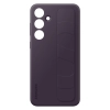 Oryginalne etui pokrowiec do Samsung Galaxy S24+ z uchwytem i podstawką Standing Grip Case ciemnofioletowe