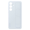 Oryginalne etui pokrowiec do Samsung Galaxy S24+ z uchwytem i podstawką Standing Grip Case jasnoniebieskie