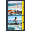 Wodoodporny pokrowiec etui na telefon do 7.2'' na basen plażę czarny