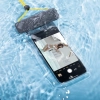 Wodoodporny pokrowiec etui na telefon do 7.2'' na basen plażę czarny
