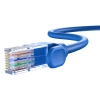 Kabel przewód sieciowy Ethernet Cat 6 RJ-45 1000Mb/s skrętka 3m niebieski