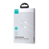 Kabel przewód USB-C 100W Light-Speed Series 1.2m biały