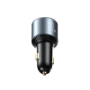 Ładowarka samochodowa 120W 2x USB-C 1x USB-A + kabel USB-C 100W ciemnoszara