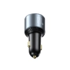 Ładowarka samochodowa 120W 2x USB-C 1x USB-A + kabel USB-C 100W ciemnoszara
