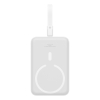 Mini Powerbank MagSafe 10000mAh 20W z kablem Lightning do iPhone 0.3m biały