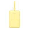 Mini Powerbank MagSafe 10000mAh 20W z kablem Lightning do iPhone 0.3m żółty