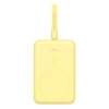 Mini Powerbank MagSafe 10000mAh 20W z kablem Lightning do iPhone 0.3m żółty