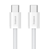 Kabel przewód USB-C 30W PD 480Mb/s Superior Series ll 1m biały