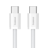 Kabel przewód USB-C 30W PD 480Mb/s Superior Series ll 2m biały