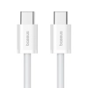 Kabel przewód USB-C 30W PD 480Mb/s Superior Series ll 2m biały
