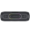 Głośnik bezprzewodowy do karaoke 200W z 2 mikrofonami USB-C czarny