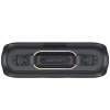 Głośnik bezprzewodowy do karaoke 200W z 2 mikrofonami USB-C czarny