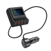 Ładowarka samochodowa 138W stacja ładująca 6 PORTÓW USB czarna