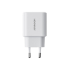 Ładowarka sieciowa USB-A USB-C PD 20W + kabel USB-C JR-TCF05 biała