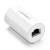 Złączka mufa do kabli sieciowych skrętki RJ45 Cat. 5e/6 do 100m biały