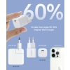 Ładowarka sieciowa GaN USB-C PD 30W biała