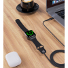 Ładowarka indukcyjna 5W do Apple Watch + kabel USB-C czarna