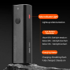 Lampka rowerowa przednia 800lm + kabel USB-C 4 tryby pracy