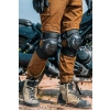Ochraniacze na kolana na motor rower MTB czarne