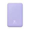 Powerbank Magnetic Mini 20000 mAh 20W + kabel USB-C fioletowy