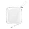 Powerbank 10000mAh JR-L005 z kablem do iPhone Lightning i portem USB-A biały