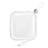 Powerbank 10000mAh JR-L005 z kablem do iPhone Lightning i portem USB-A biały