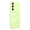 Oryginalne etui Card Slot Case z kieszenią na karty do Samsung Galaxy A35 zielone