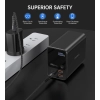 Powerbank stacja zasilania 27000 mAh 2x USB-A 2x USB-C 100W - czarny