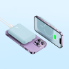 Powerbank indukcyjny Magnetic Mini 10000 mAh 20W + kabel USB-C - niebieski