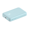 Powerbank indukcyjny Magnetic Mini 10000 mAh 20W + kabel USB-C - niebieski