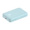 Powerbank indukcyjny Magnetic Mini 10000 mAh 20W + kabel USB-C - niebieski